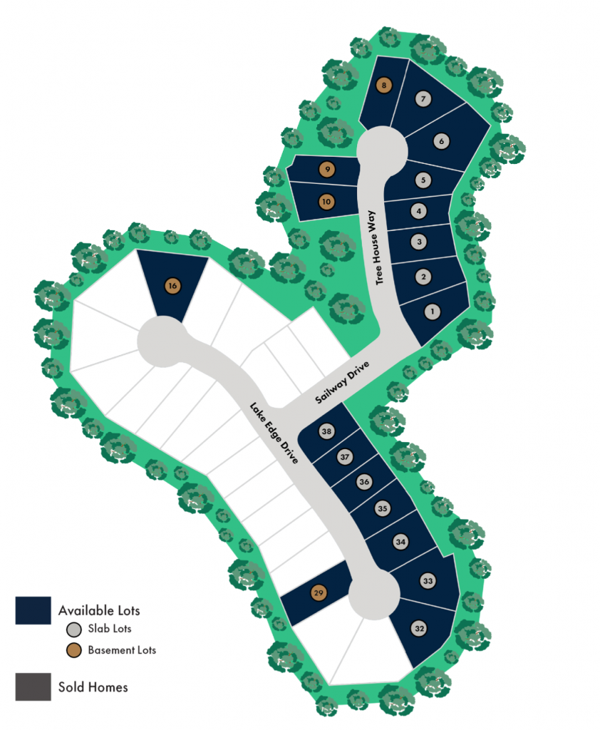 Sterling On The Lake Site Map