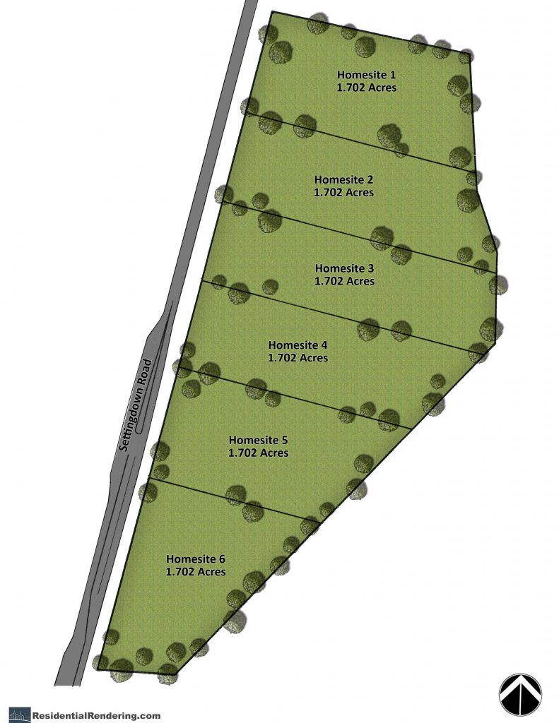 Settingdown Road Site Map